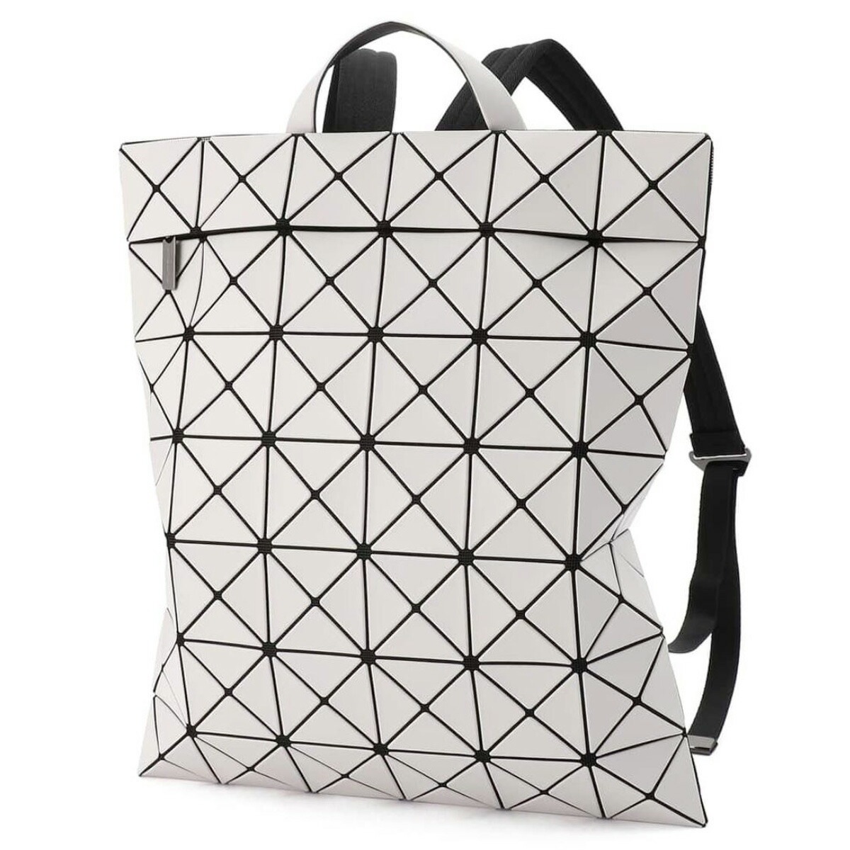 バオバオ BAO BAO ISSEY MIYAKE 【LUCENT / 7×6】 フラットパック バックパック リュックサック マット ライトグレー BB AG691 11
