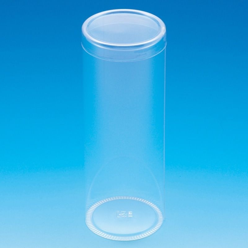 （まとめ買い）シモジマ HEIKO 箱 クリスタルボックス スタンダードタイプ PET円筒ケース 直径60x深さ160mm 10個 006854244 [x3セット] 6,621円