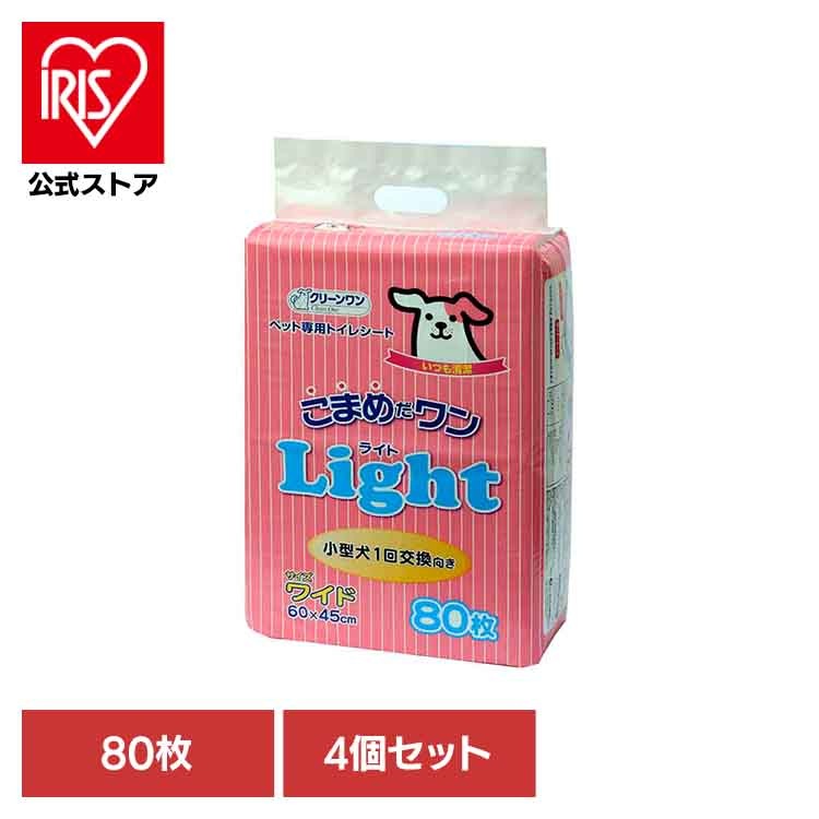 [4個]クリーンワン　こまめだワンライト　ワイド８０枚 2790166 シーズイシハラ株式会社