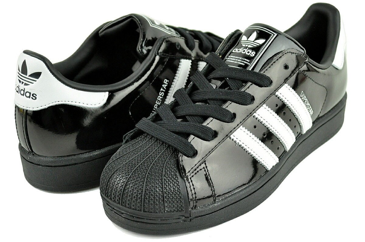 スーパースター 2 ウィメンズ コアブラック フットウェアホワイト jh7756