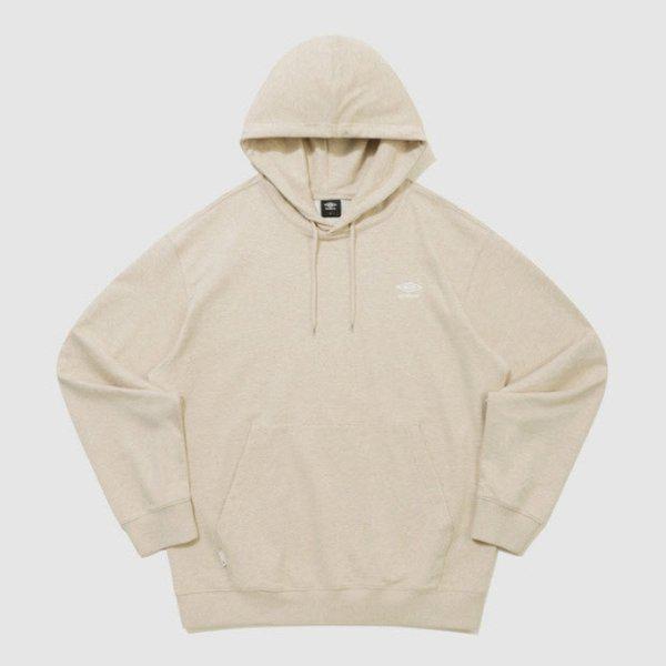 フードティー VQA UR123CHD19-BMG エッセンシャル スモールロゴ フード付きTシャツ BEIGE MELANGE