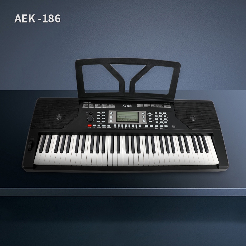 Erco英語バージョン電子ピアノ61キーチルドレン大人のポータブルマルチファンクション標準ピアノkeys