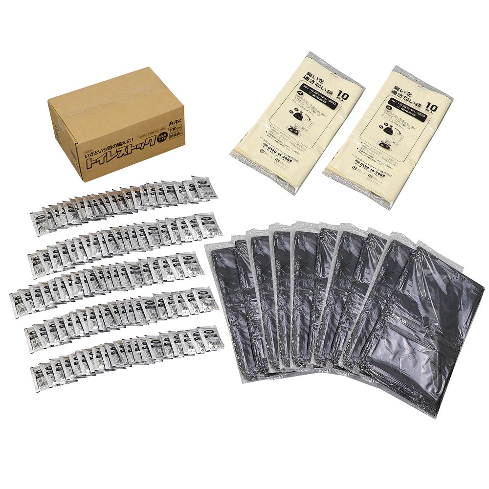 トイレストック 消臭袋付100回分 52245