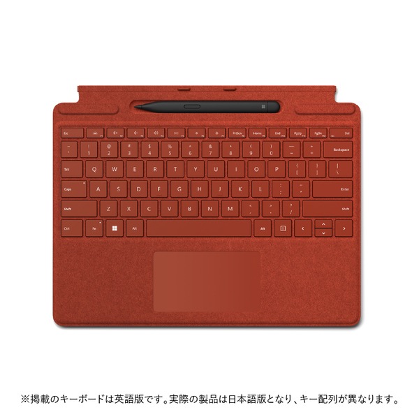マイクロソフト スリムペン2付き Surface Pro Signature キーボード 日本語 8X6-00019 [ブラック] 価格比較 -  価格.com
