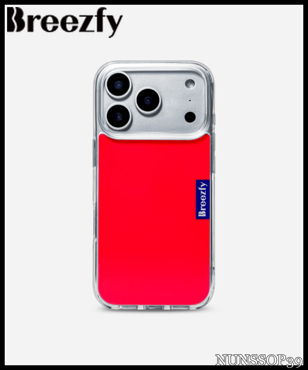 Breezfy APPLE RED - Clear Frame