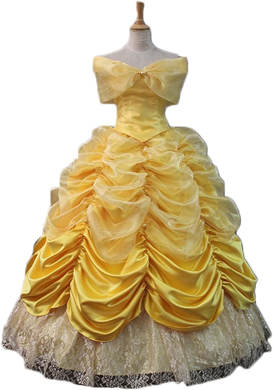 【全シリーズ発売中】 【値引き中】ステージ服 クリスマス ハロウィン 大人 プリンセス お姫様 ベルドレス レディース 仮装 コスプレ ベル 美女と野獣