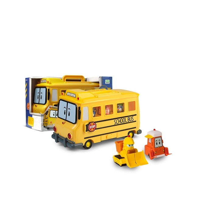 ロボカポリスクールビーキャリアスリムパック[スクールビーキャリア+ダイキャスト2種（ブルナーリフティ）]