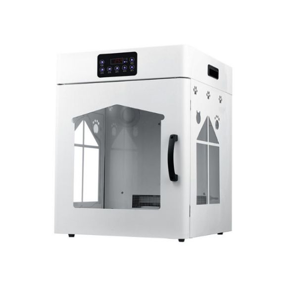 ペット乾燥ボックス ペット乾燥箱 自動ドライボール 犬 猫 小型犬用 静音 タイマー機能 急速乾燥 速乾 温度調整 照明 UV除菌消毒 循環送風 保証付き