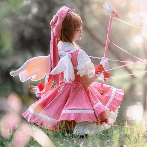 コスプレ 衣装 子供 大人カードキャプターさくら木之本桜衣cosplayコスプレ 13,166円