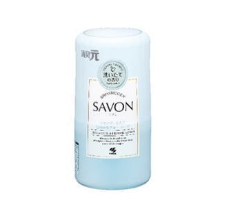 他サイト： 小林製薬　消臭元SAVON シャンプーしたてほのかなブルーソープ 400mlの商品画像