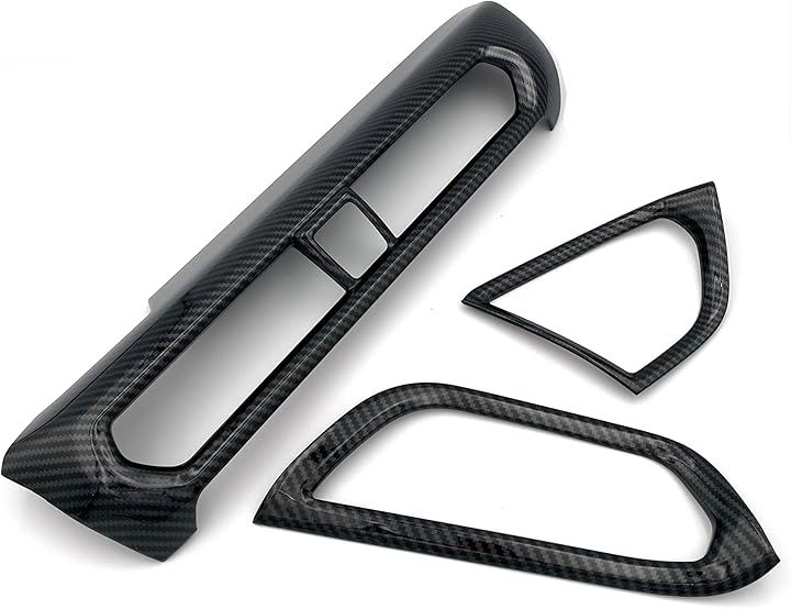 新型 デリカミニ 30系 ルークス 40系 アクセサリー カスタム パーツ 内装 インテリアパネル センターエアコン吹き出し口カバー サイドダクトパネル 車種専用 セット(カーボン調)