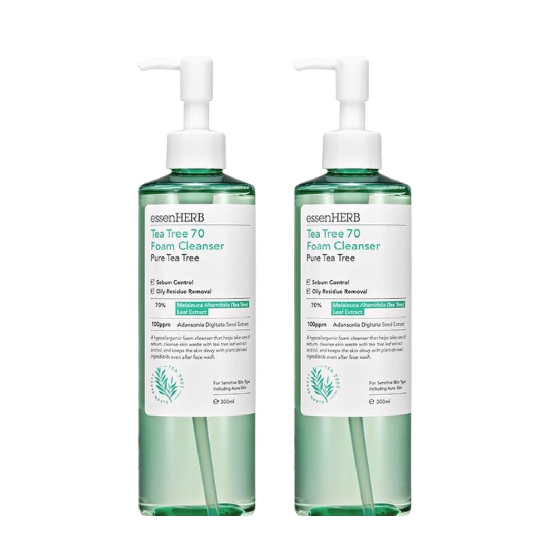 ティーツリー70フォームクレンザー300ml 1+1 4,160円