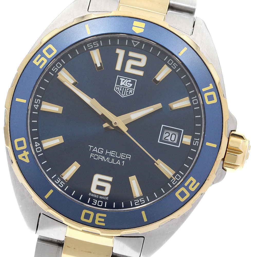 タグホイヤー TAG HEUER WAZ1120 フォーミュラ1 デイト クォーツ メンズ 保証書付き_901958【中古】