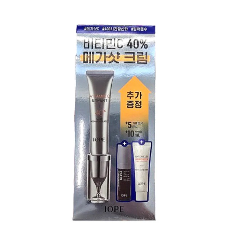 [限定企画] ビタミンC エキスパート 40% マスクコンセントレート 15g(+PDRN 5ml+サンアンプル10ml) / ツヤを与える うるおい透明肌ケア 韓国コスメ