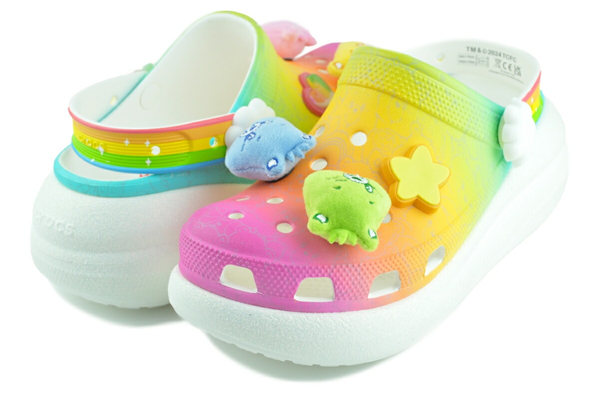 ケアベア クラッシュ クロッグ ホワイト ブラン 210103-100