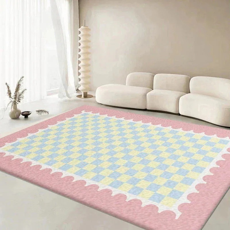 販促-[9月新品]感すべり止めカーペット 水洗可能フロアマット 韓国ファッションカシミヤリビングカーペット 5,973円