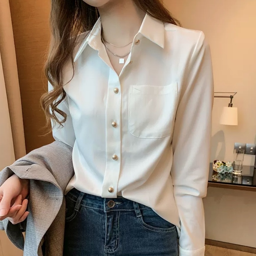 トップス デート シャツ ブラウス カットソー 袖あり 長袖 かわいい 大人可愛い きれいめ シンプル カジュアル 大人 上品 おしゃれ お洒落 かっこいい レトロ 大人女子 こなれ感 キュート