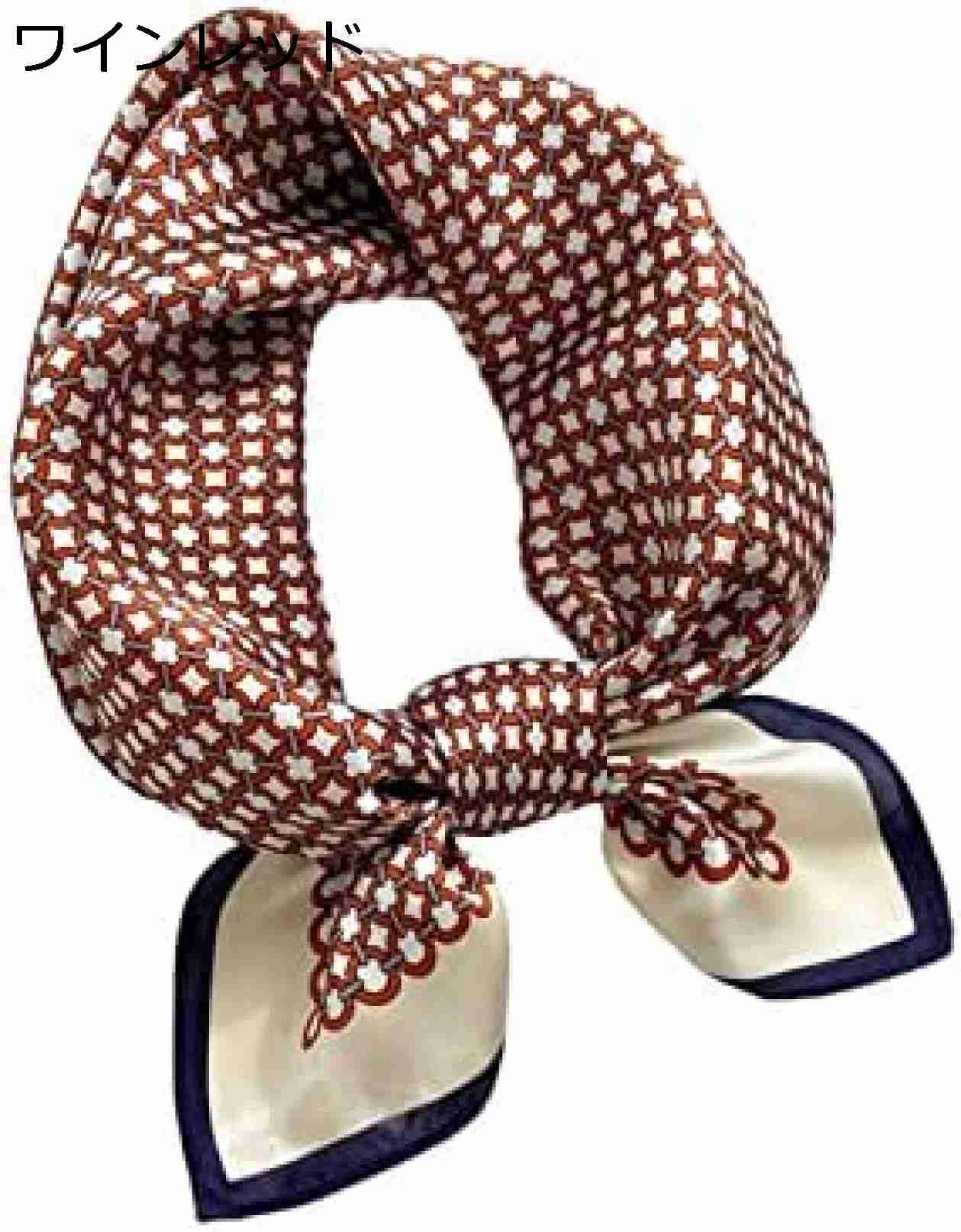 【20%OFFクーポン～】スカーフ 正方形 50 レディース 制服用 ネッカチーフ スクエアスカーフ 風 春夏秋 おしゃれ 滑らか 柔らか バッグ/髪飾り スカーフ プレゼント オフィス 通勤