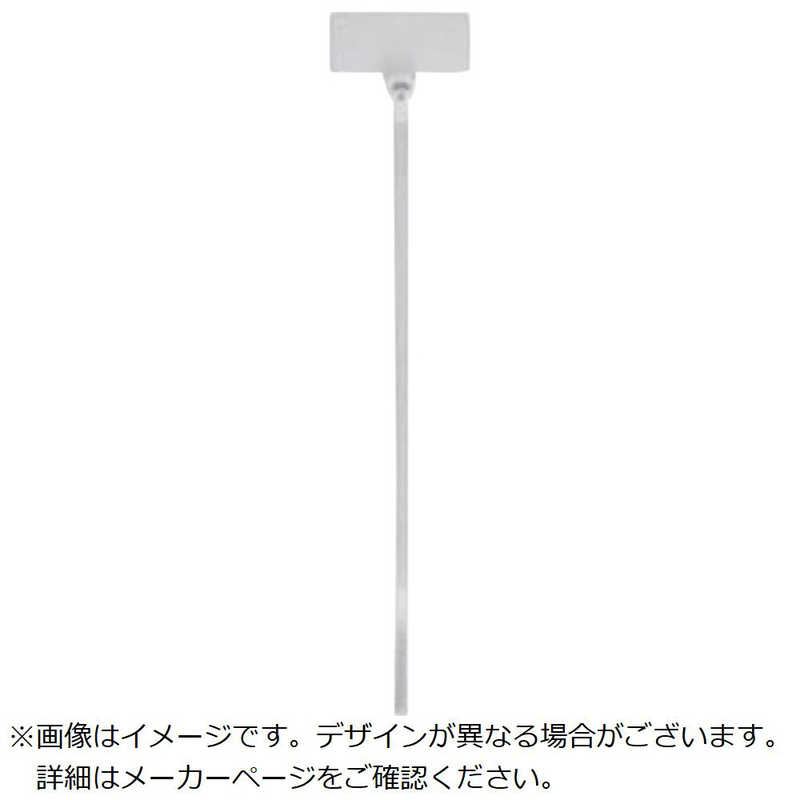 ABB　TY-Rap 識別タグ付きマーキングタイ難燃(白色)(大袋)ラベル寸法20.6X9.3mm幅2.4X長さ102m500本入り　TY53MFR