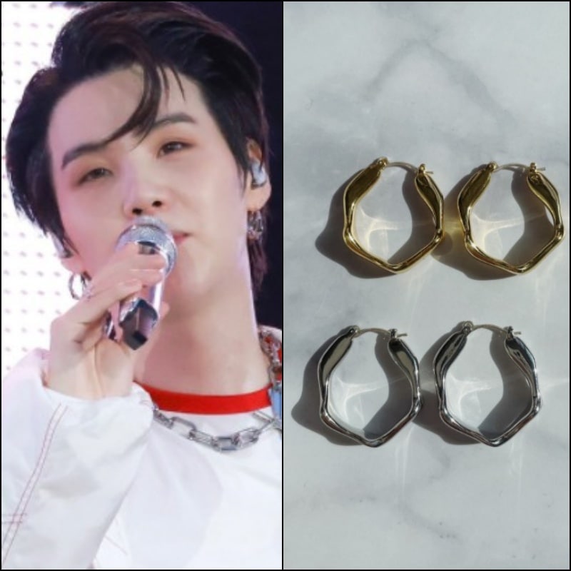 【BTS 着用】 Freya Earrings ピアス 【BTS SUGA (ユンギ) 着用】 justLoverR