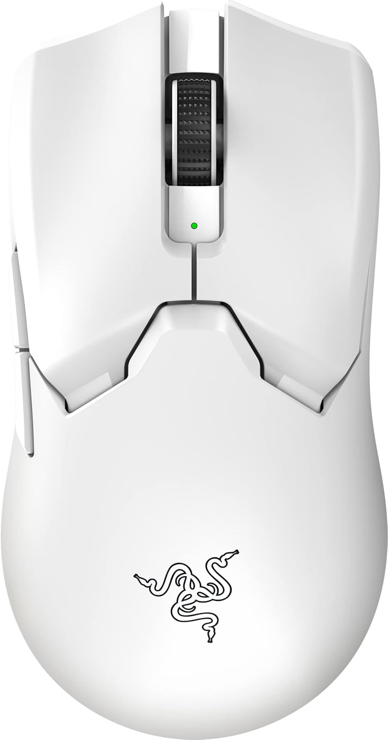 Razer Viper V2 Pro ゲーミングマウス 超軽量 58g 30000DPI 高速無線 オプティカルマウス Focus Pro 30K オプティカルセンサー White