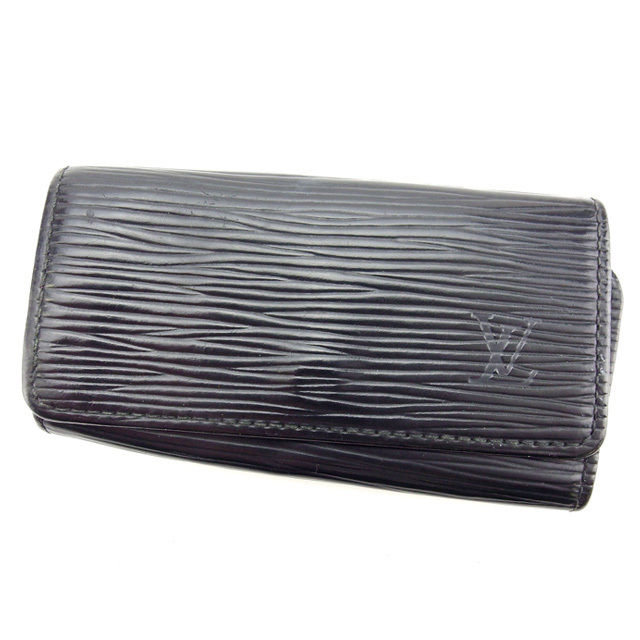 キーケース 4連キーケース エピ ミュルティクレ4 ノワール（ブラック） 中古