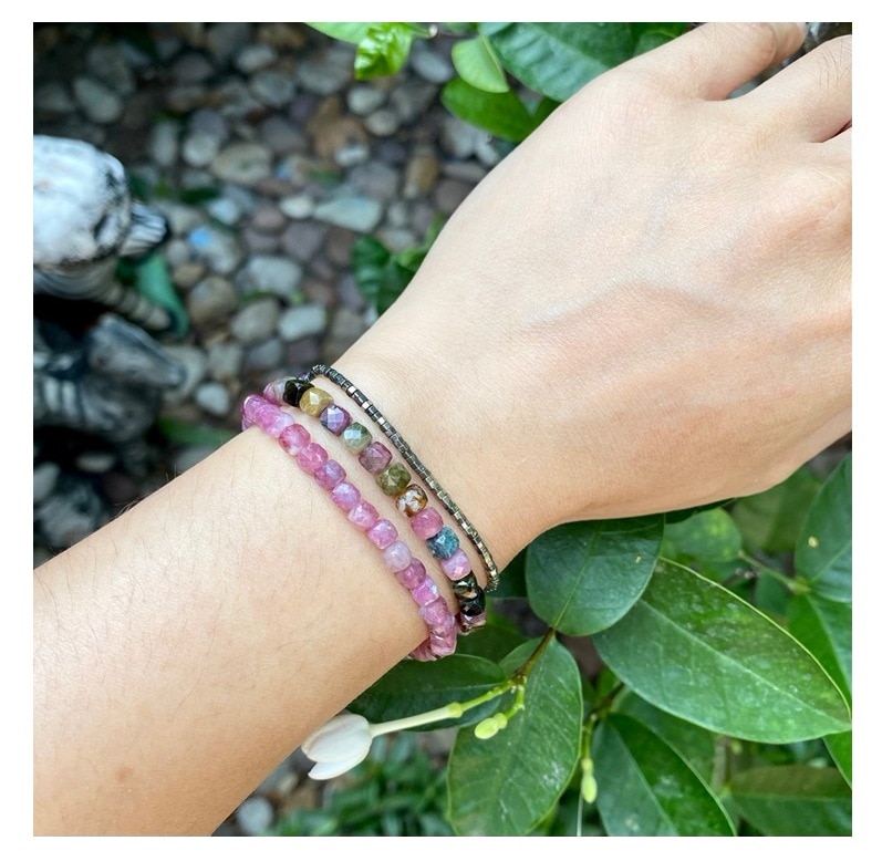 トルマリン ブレスレット 天然石 トルマリン天然石 ビーズブレスレット TOURMALINE Natural Stone 5,312円