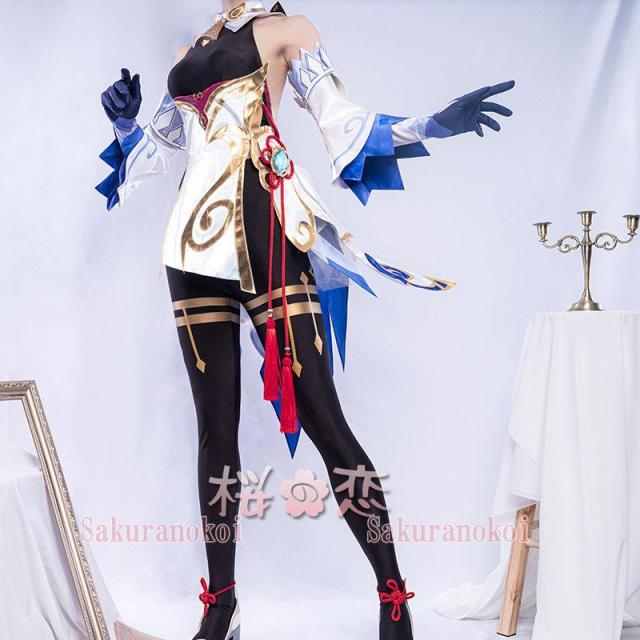 原神 げんしん genshin 甘雨 かんう カンウ コスプレ 衣装 cosplay イベント パーティー コスチューム 変装 仮装 uw1443