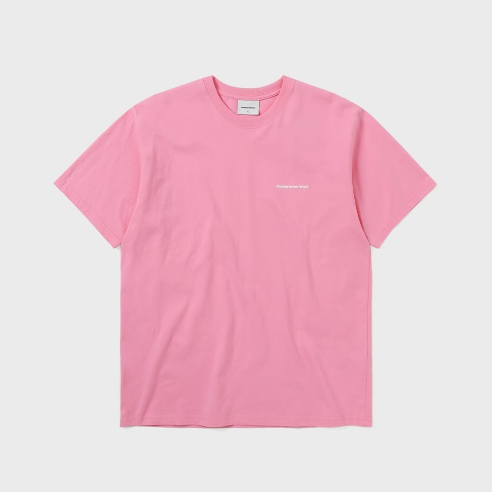 ディス・イズ・ネヴァー・ザット DSN ロゴTシャツピンク