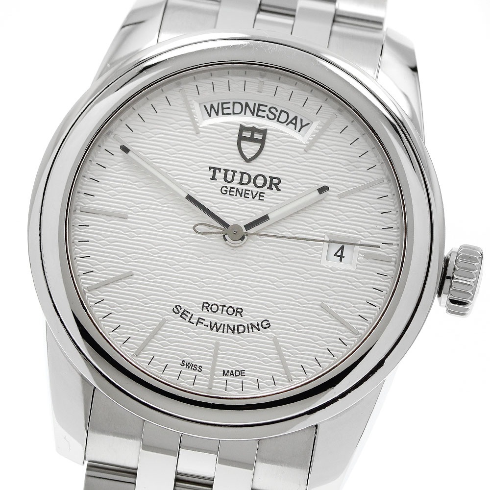 チュードル TUDOR 56000 グラマー デイトデイ 自動巻き メンズ 保証書付き_948072【中古】