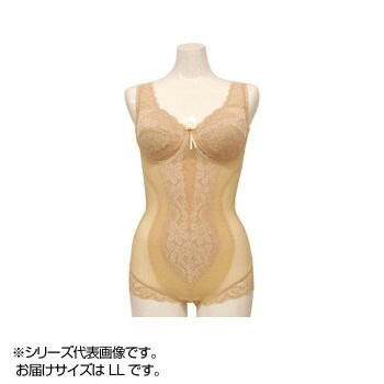 TAMURA Yauco シルキーボディシェイプ ボディスーツ YTN04 フラックスベージュ LL