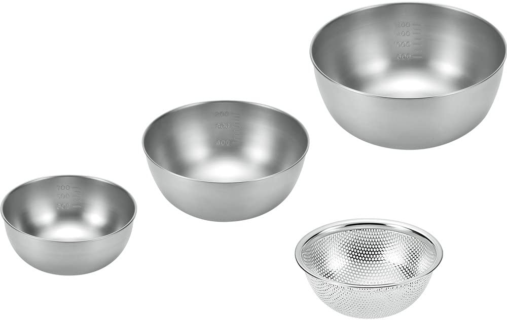 燕人の匠　ボウル3点セット(ボウル21cm＆18cm＆15cm＆パンチングボウル15cm)　　ETF-800