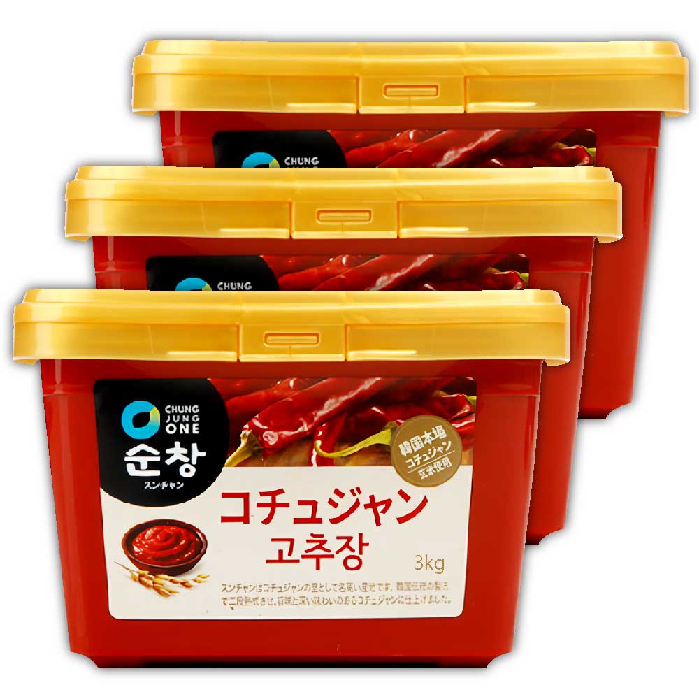 スンチャン コチュジャン 3kg 「3個」 韓国調味料 韓国料理 韓国食材 韓国食品 辛味噌 韓国味噌 韓国料理 チゲ 辛料理