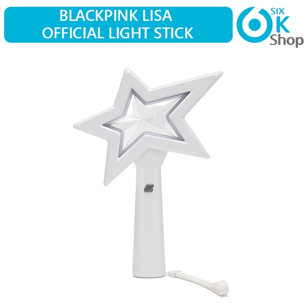 LISA (BLACKPINK) OFFICIAL LIGHT STICK ペンライト 公式グッズ FANLIGHT STICK ブラックピンク リサ
