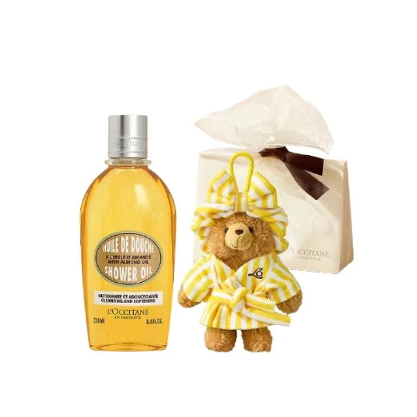 アーモンドシャワーオイル250ml(+アマンイキーリング贈呈)