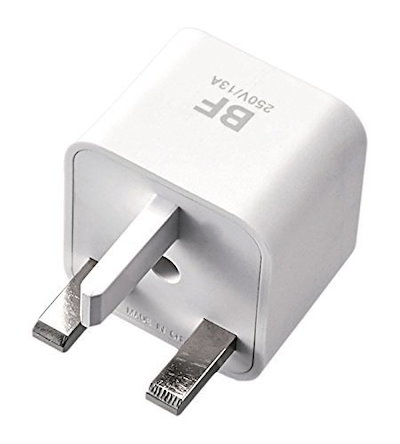 他サイト： 海外用 電源変換プラグ BFタイプ 二重安全設計 T-HPABFWHの商品画像