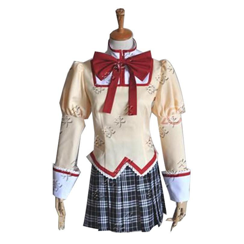 魔法少女まどかマギカ見滝原中学校 中学女性制服 コスプレ衣装 イベント アニメ 変身 変装 仮装 パーティー