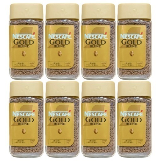 ネスレ ゴールドブレンド 80g 8個セット インスタントコーヒー