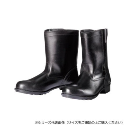 ドンケル 鋼製先芯VP靴 鋼製先芯ゴム底 半長靴 チャック付き 26.5cm 606T