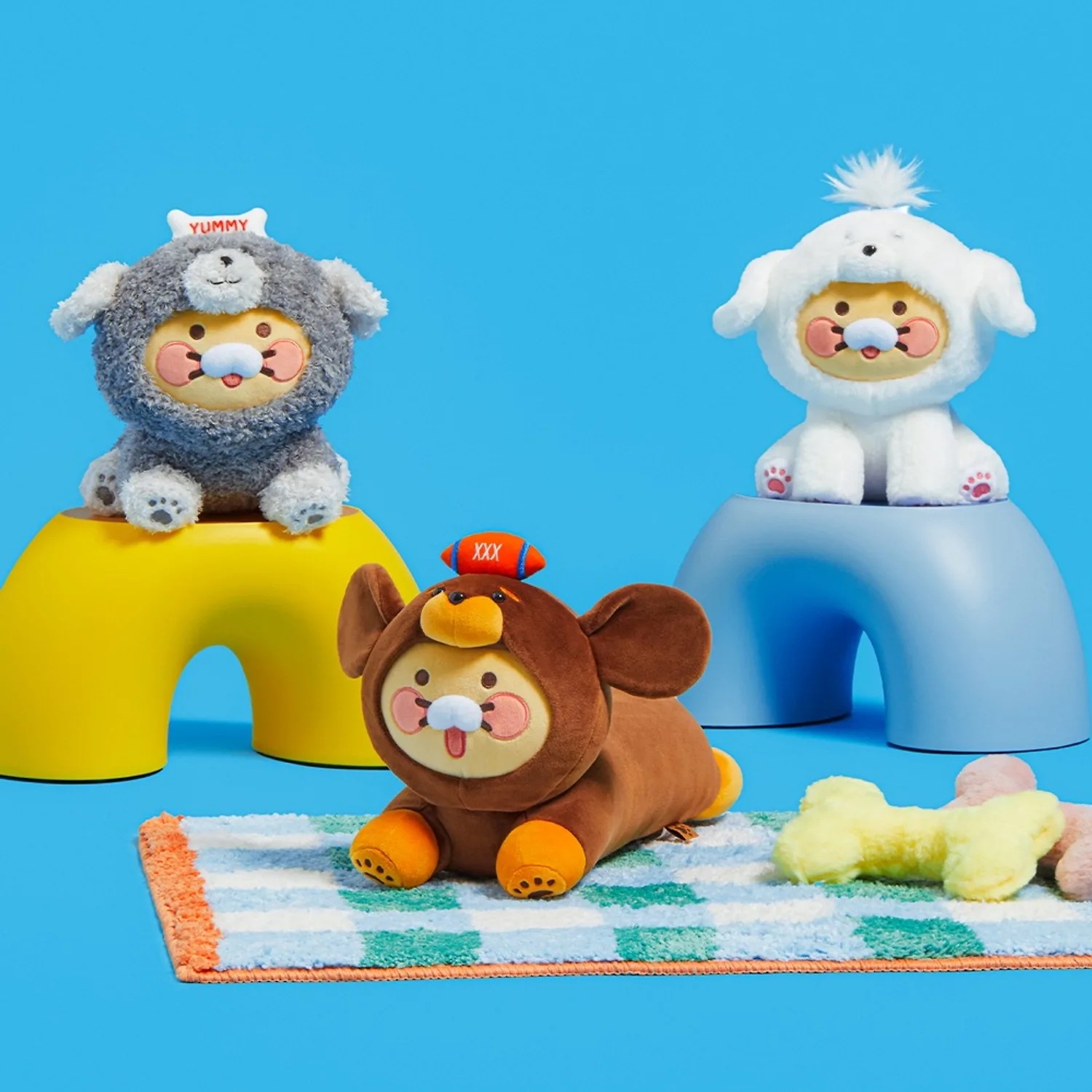 犬のチュンシキぬいぐるみ_プードル /マルチーズ/ ダックスフント