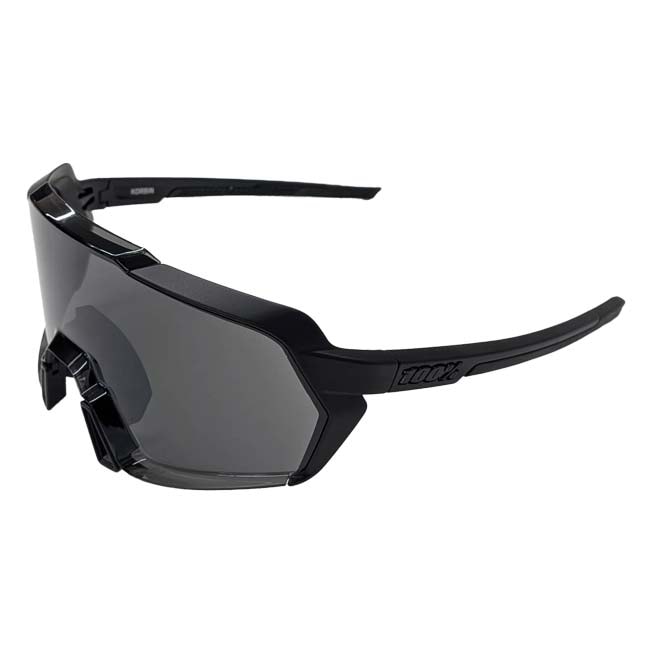 100%(ワンハンドレッド) スポーツサングラス KORBIN コービン ブラックミラーレンズ 60063-00011マットブラック×Gブラック