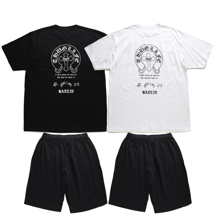ACE FLAG 上下セット 半袖 ブランド Tシャツ ハーフパンツ メンズ 春夏用 全2色 大きいサイズ エースフラッグ セットアップシンプル 2Pac 馬蹄 6,574円