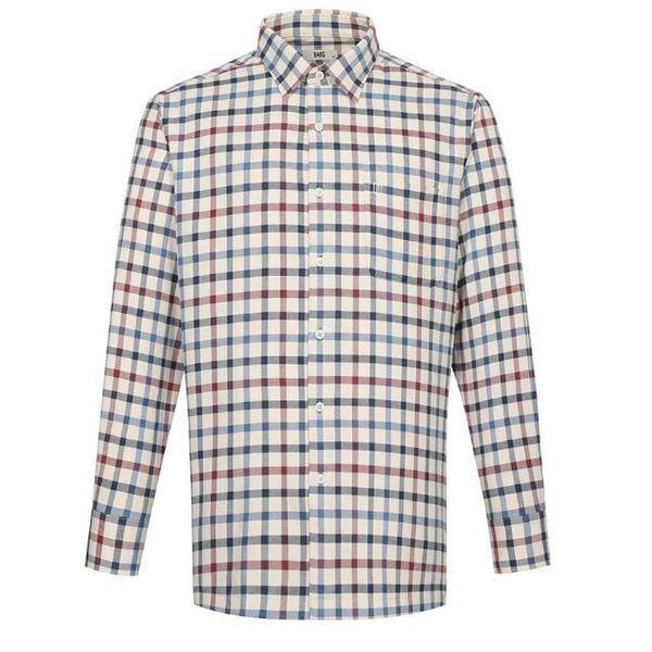 [25FW] 起毛イージーケア ミディアムチェック カジュアルシャツ レギュラー_s