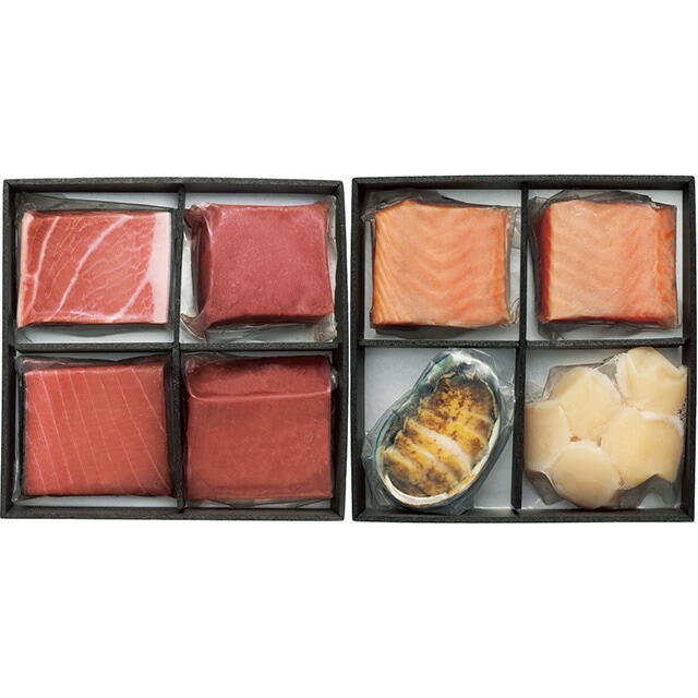 雫監修 天然マグロのお刺身セット 二段重