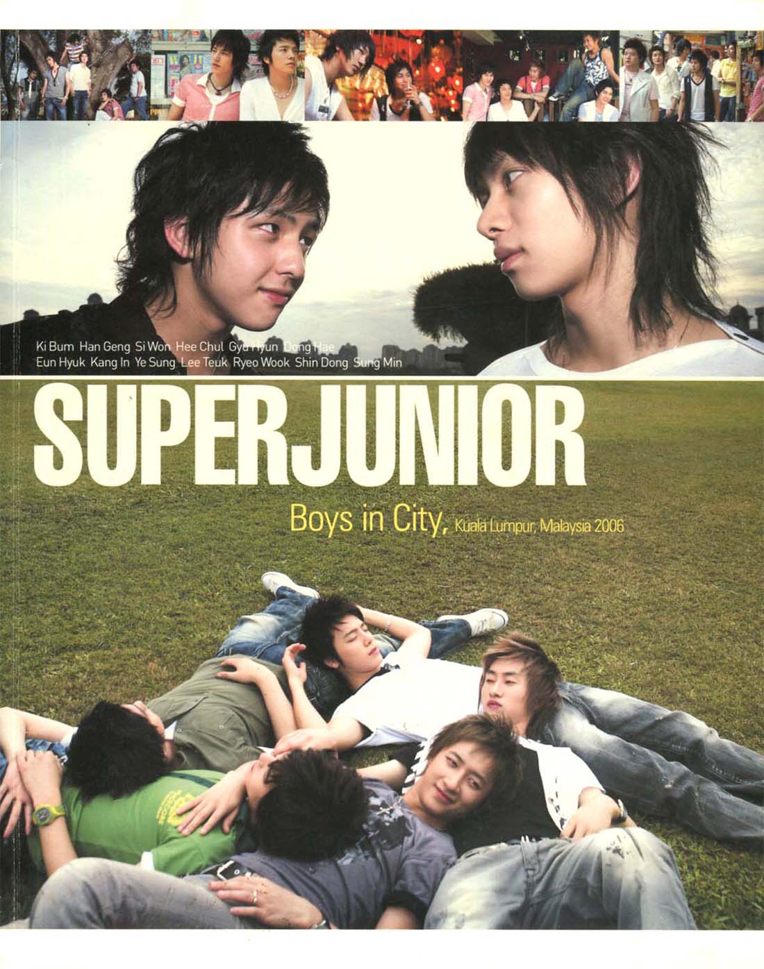 ( 未開封新品) スーパージュニア(Super Junior) - Boys in City Season1: Kuala Lumpur(フォトブック+VCD)
