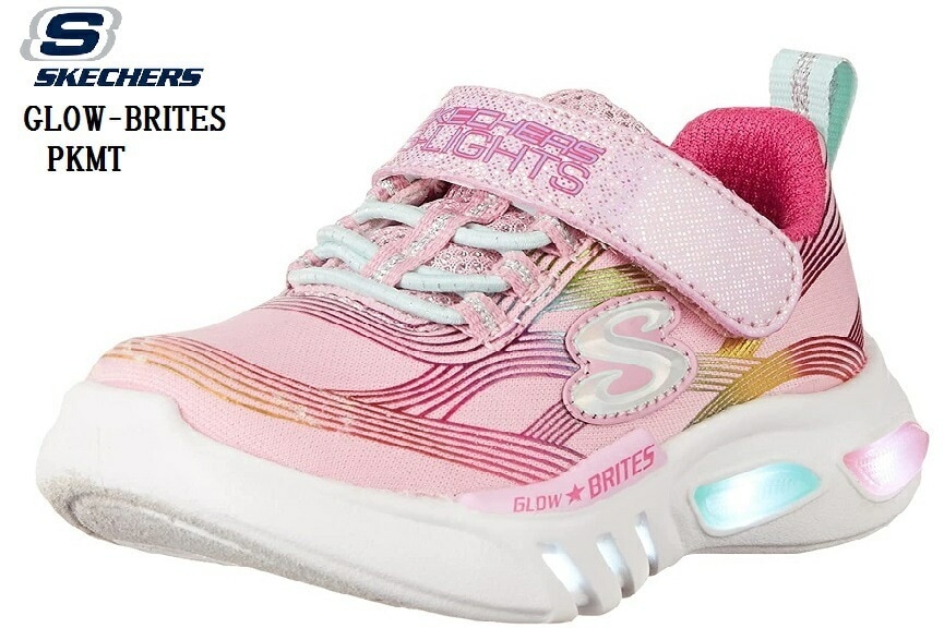 SKECHERS(スケッチャーズ)302306 GLOW BRITES カジュアルスニーカー ライト