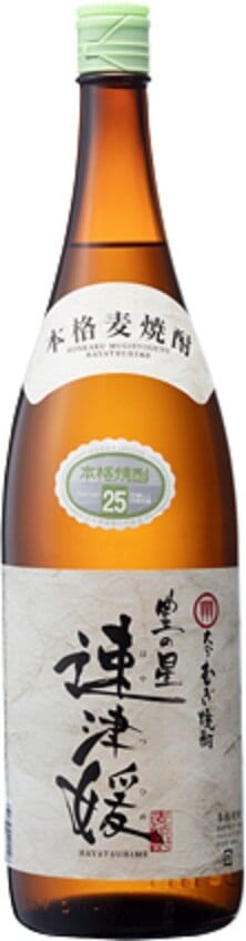 麦焼酎 速津媛 はやつひめ 25度 1800ml瓶 1ケース単位6本入り 大分県 二階堂酒造 17,718円