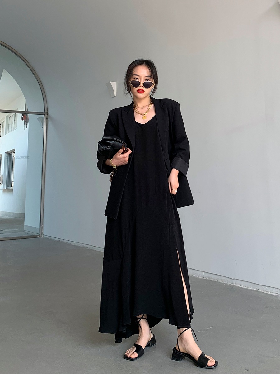 ワンピース ロング ロング丈 マキシ マキシ丈 セミフレア フレア Aライン ノースリーブ キャミソールワンピース かわいい 大人可愛い きれいめ シンプル カジュアル 大人 おしゃれ お洒落