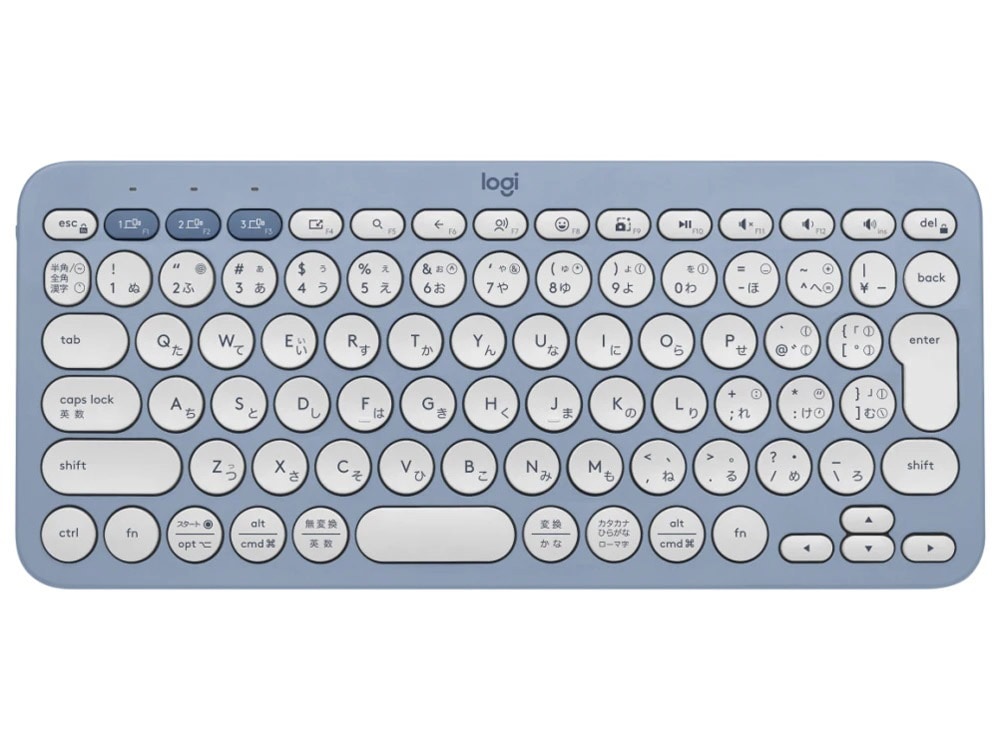 PEBBLE KEYS 2 K380S K380sBL [ブルー] ワイヤレスキーボード