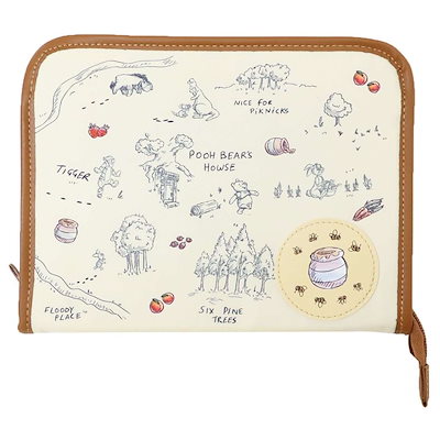 他サイト： くまのプーさん[母子手帳ケース]ファスナージャバラマルチケース/プーさん＆フレンズ ディズニーの商品画像